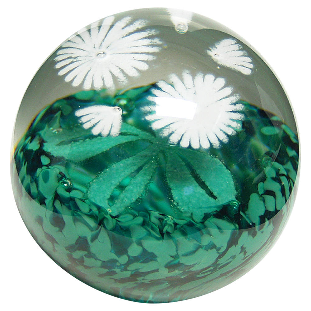 Caithness Paperweight Wild Daisies - Nb638, No Box by Caithness-1