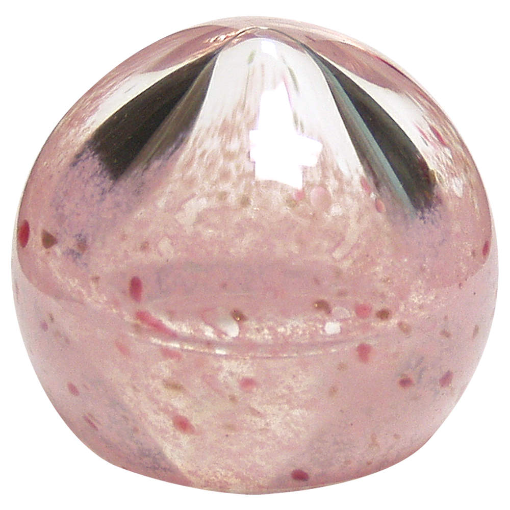 Caithness Paperweight Grace Round Pink - With Box by Caithness-1