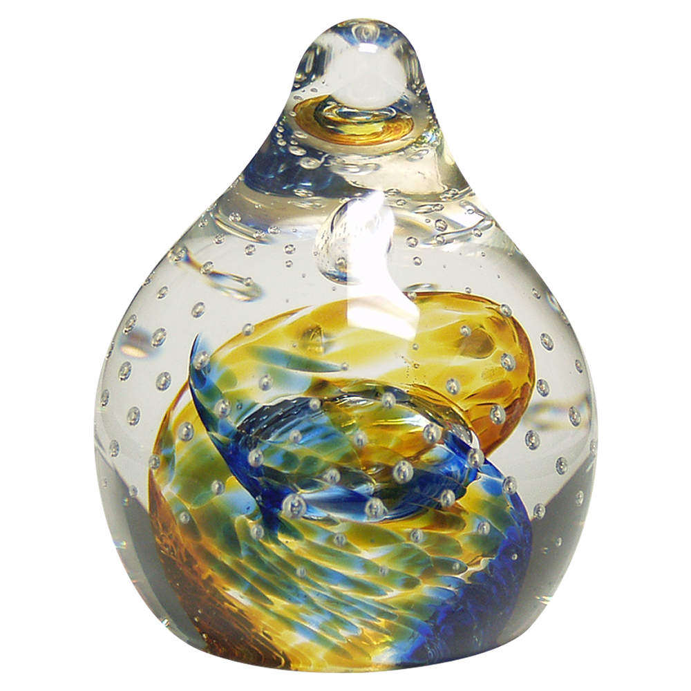 Caithness Paperweight Minor Celebrity-Gold - Box by Caithness-1