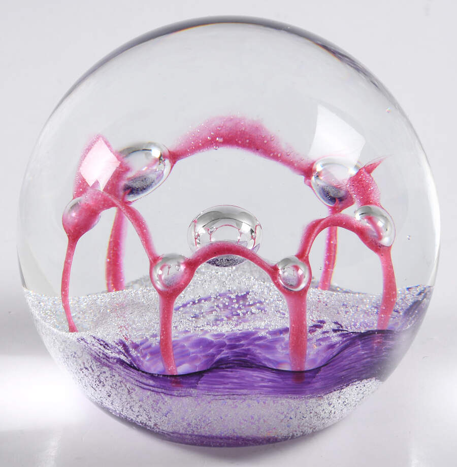Caithness Paperweight May Dance-Pink - With Box Bx781 by Caithness-1