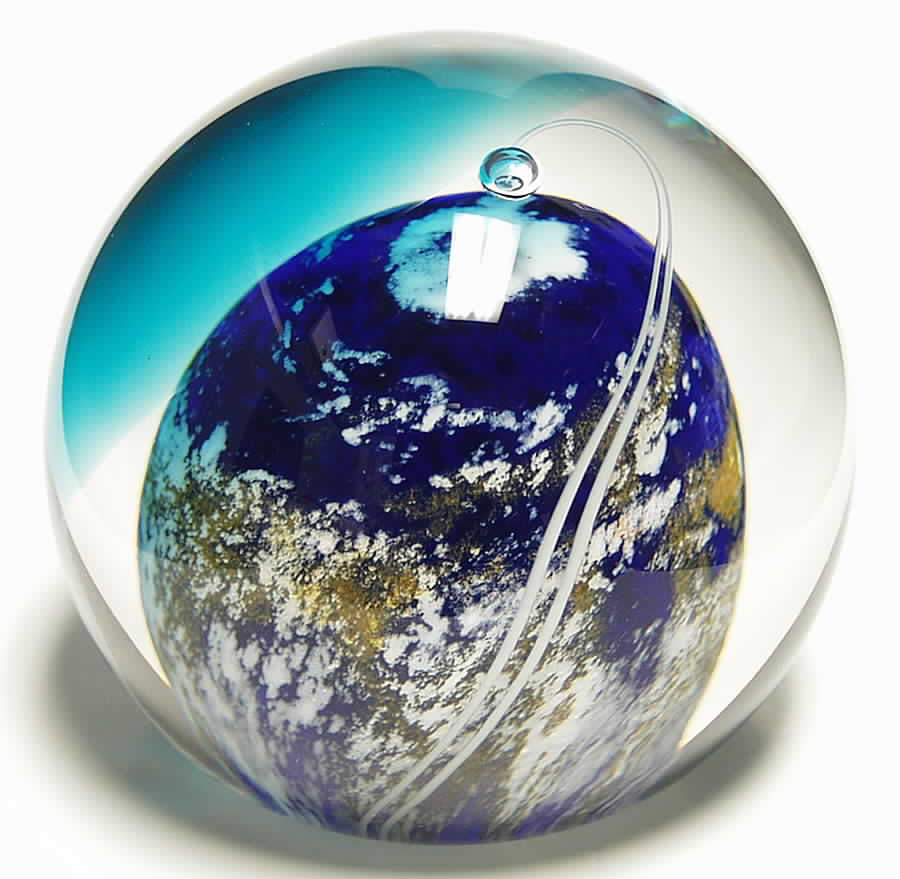 Caithness Paperweight Return To Earth - Boxed by Caithness-1