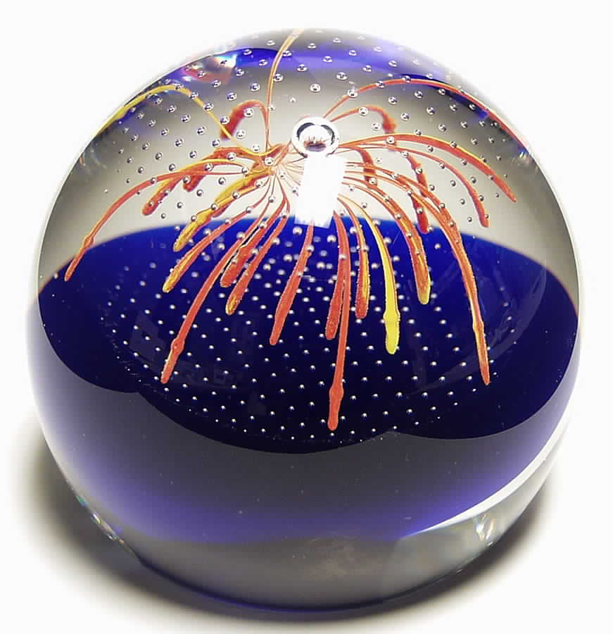 Caithness Paperweight Burning Ambition - Boxed by Caithness-1