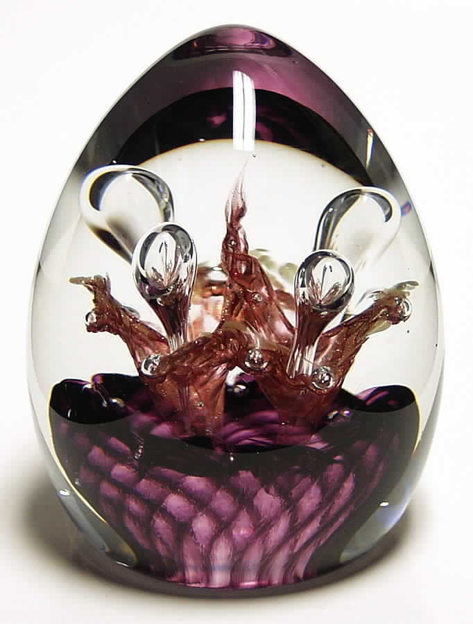 Caithness Paperweight Moonflower Echoes - No Box by Caithness-1