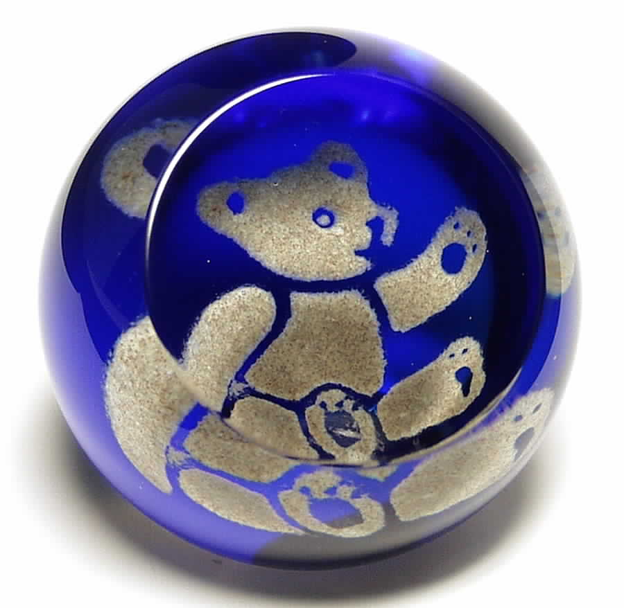Caithness Paperweight Teddy - Boxed by Caithness-1