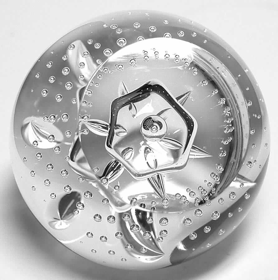 Caithness Paperweight Crystal Clear - Boxed by Caithness-1