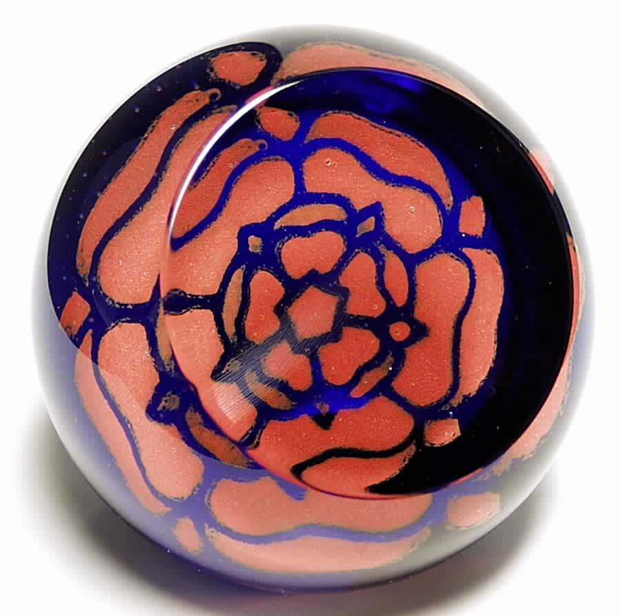 Caithness Paperweight National Emblem England - Boxed by Caithness-1