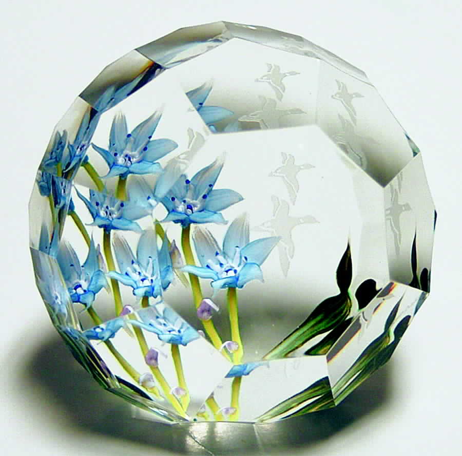 Caithness Paperweight Village Pond - No Box by Caithness-1