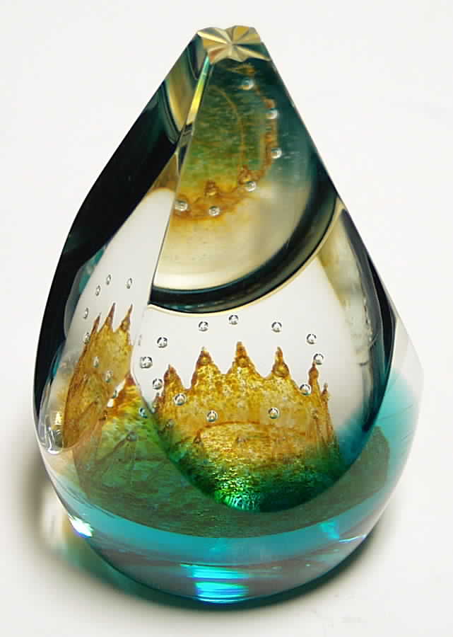 Caithness Paperweight King Canute - Boxed by Caithness-1
