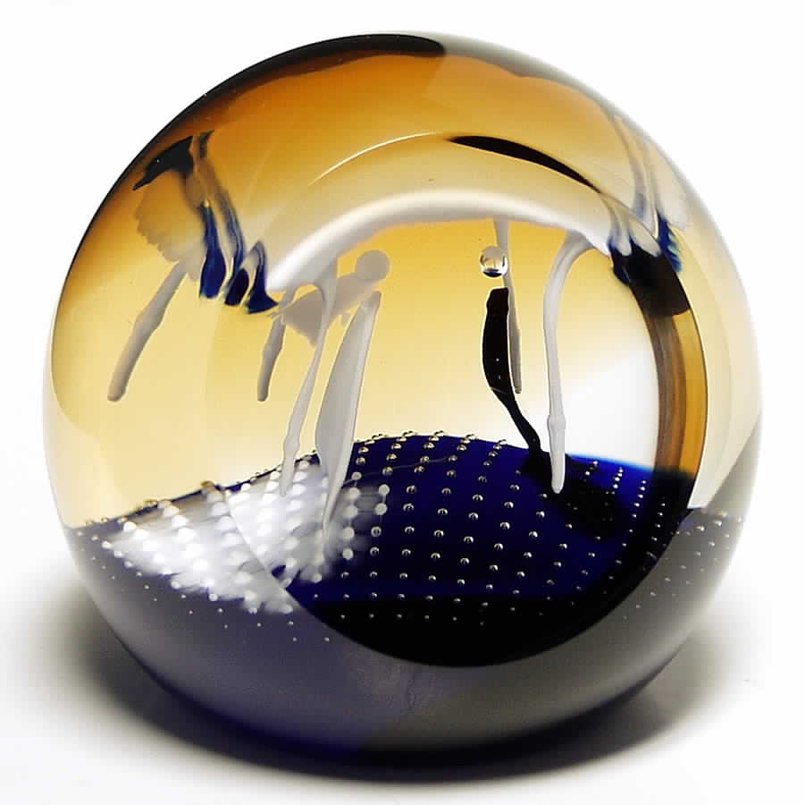 Caithness Paperweight Huppa Gold - No Box by Caithness-1