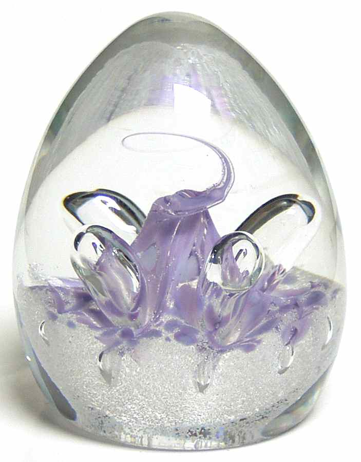 Caithness Paperweight Moonbeam Lilac - Boxed by Caithness-1