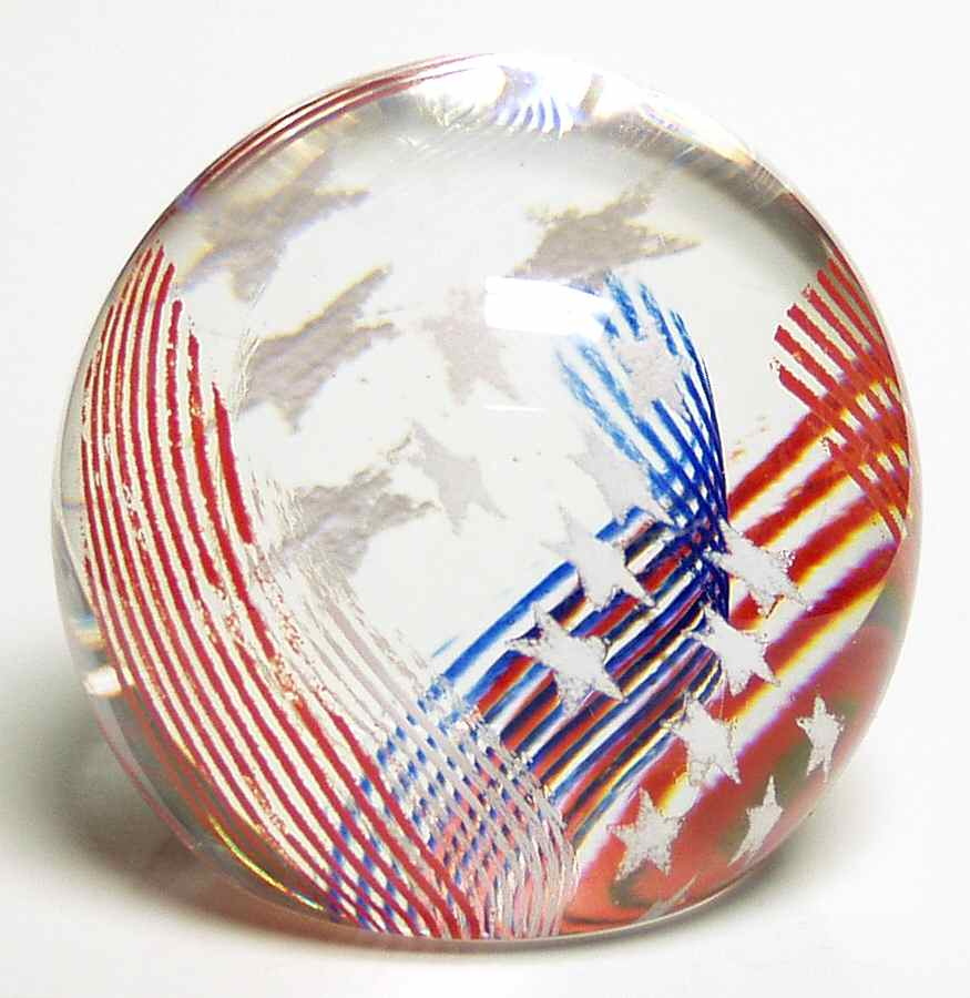 Caithness Paperweight Stars N' Stripes - No Box by Caithness-1
