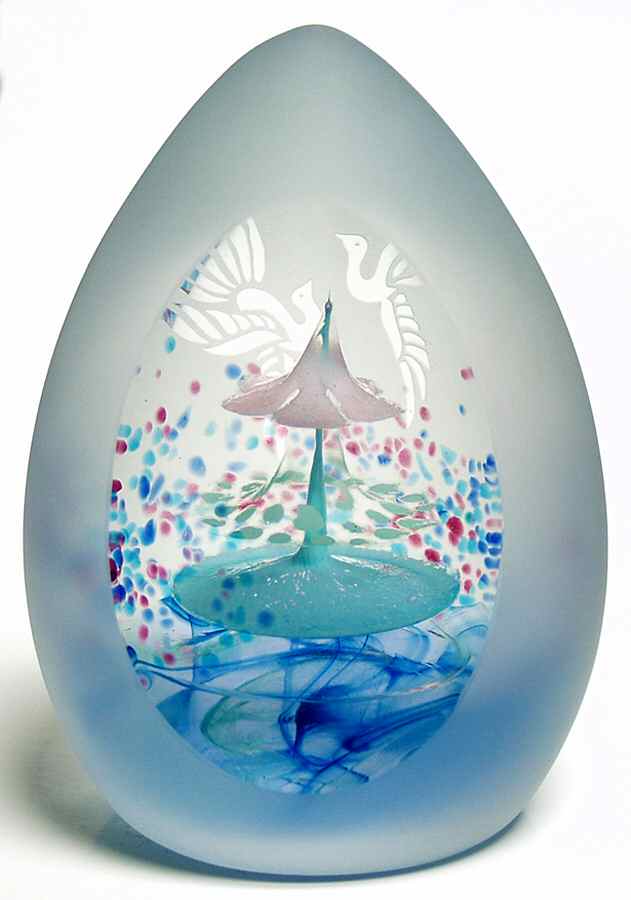 Caithness Paperweight Peaceful Paradise - No Box by Caithness-1