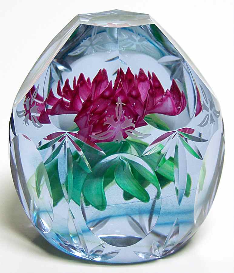 Caithness Paperweight Pink Fondant - Boxed by Caithness-1