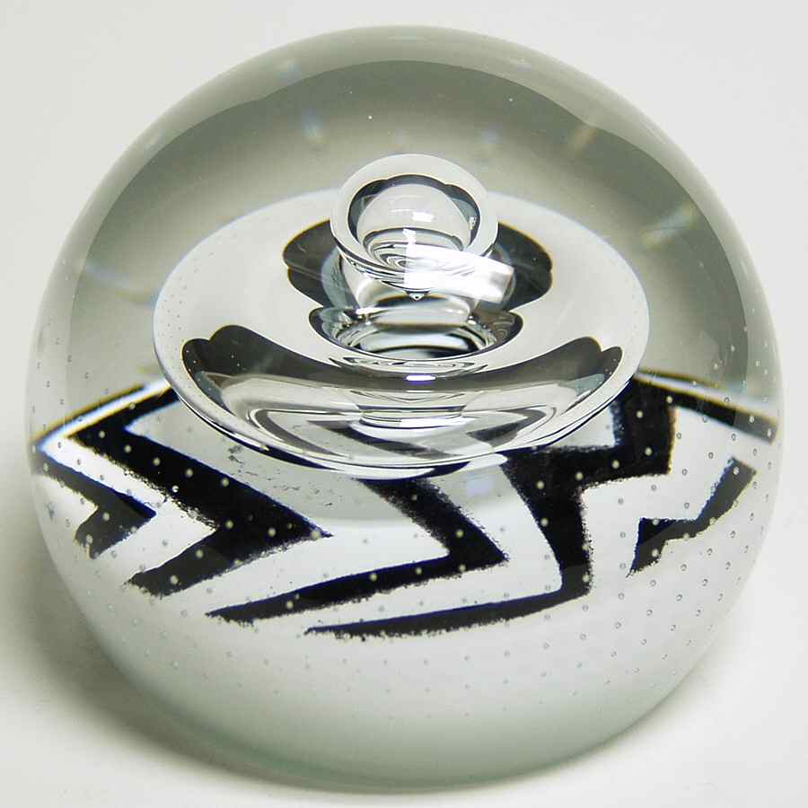 Caithness Paperweight Space Station Zebra - No Box by Caithness-1