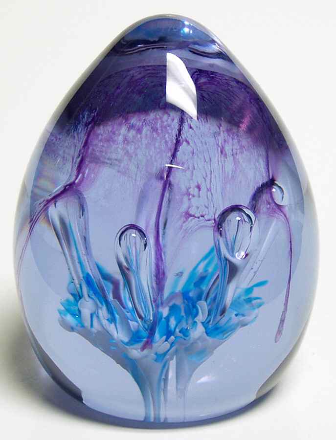Caithness Paperweight Floral Dance-Amethyst - With Box Bx324 by Caithness-1