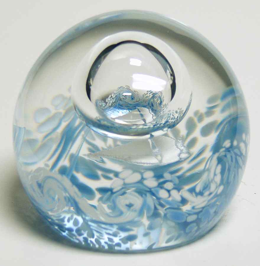Caithness Paperweight Rolling Surf-Yacht - Nb330, No Box by Caithness-1