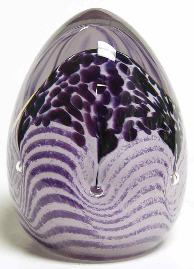 Caithness Paperweight Quattro-Purple - With Box Bx373 by Caithness-1