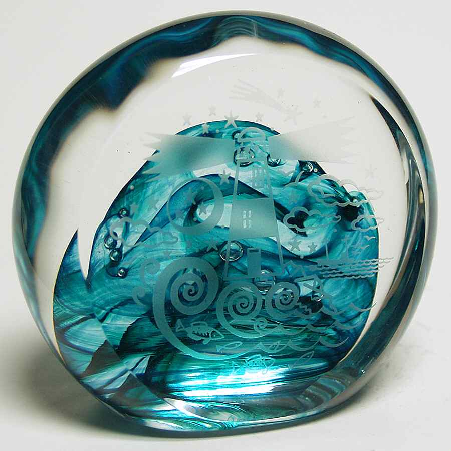 Caithness Paperweight Guiding Light - With Box Bx386 by Caithness-1