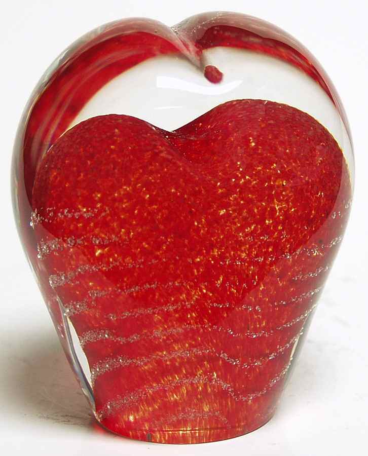 Caithness Paperweight Passion Heart-Small - No Box by Caithness-1