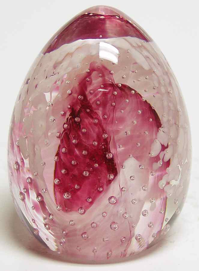 Caithness Paperweight Blessings Pink - With Box Bx395 by Caithness-1
