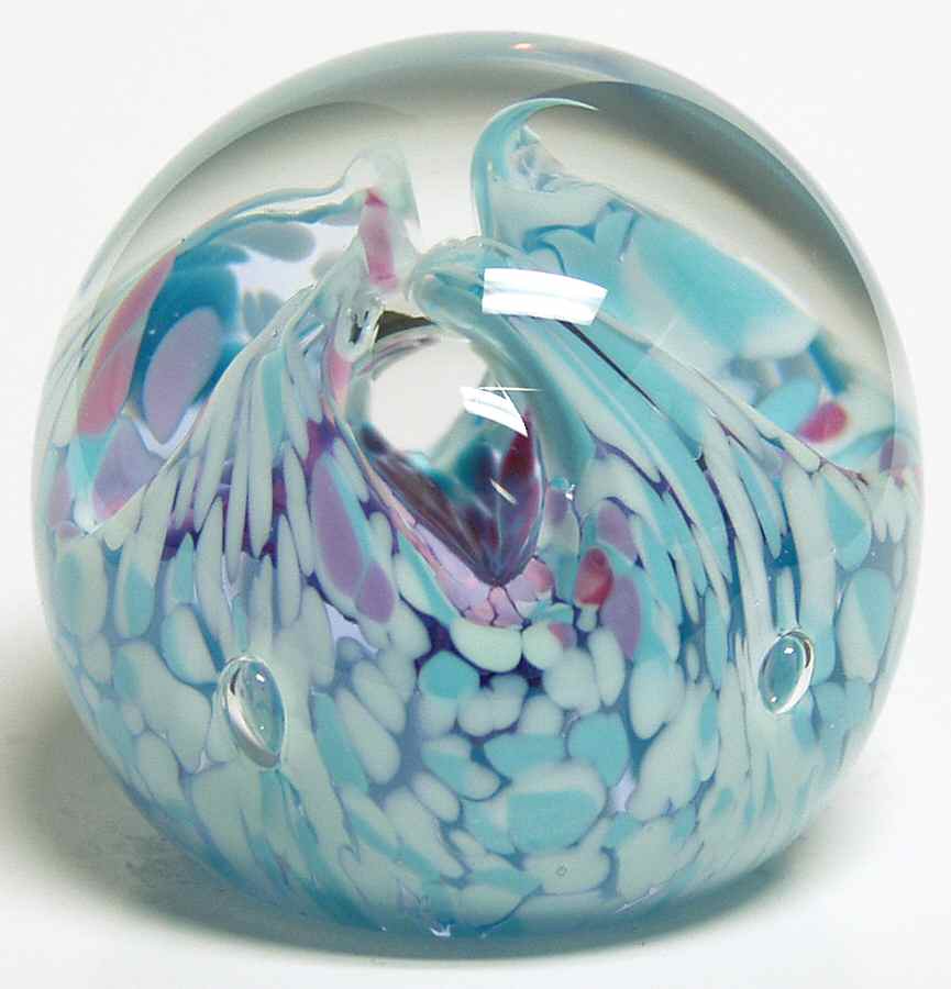 Caithness Paperweight Companions Green - Boxed by Caithness-1