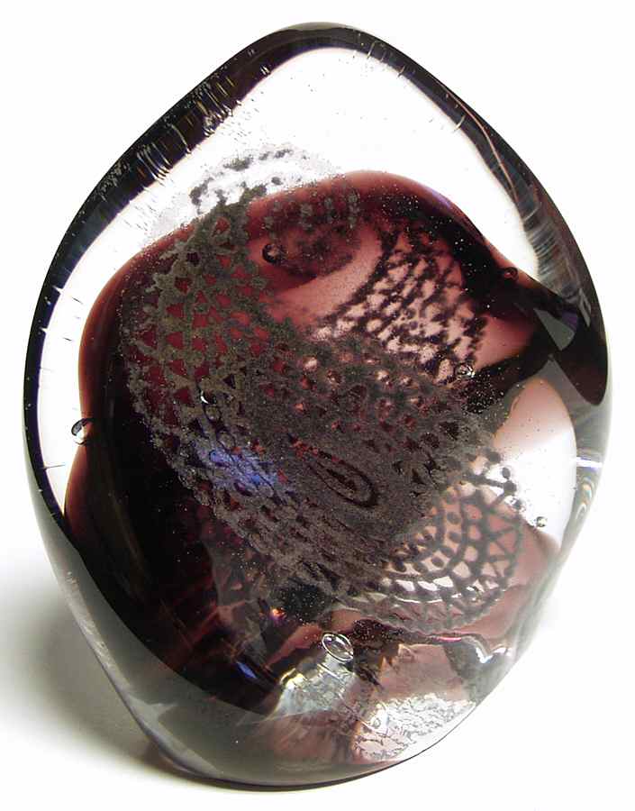Caithness Paperweight Paisley Twists-Amethyst - No Box by Caithness-1