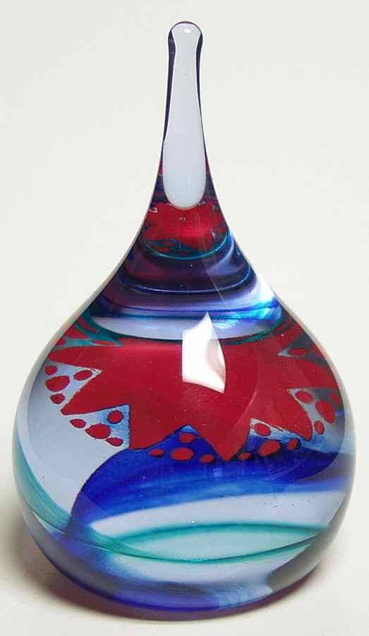 Caithness Paperweight Affection-Red - Boxed by Caithness-1