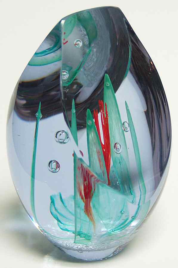 Caithness Paperweight Space Hibiscus - Boxed by Caithness-1