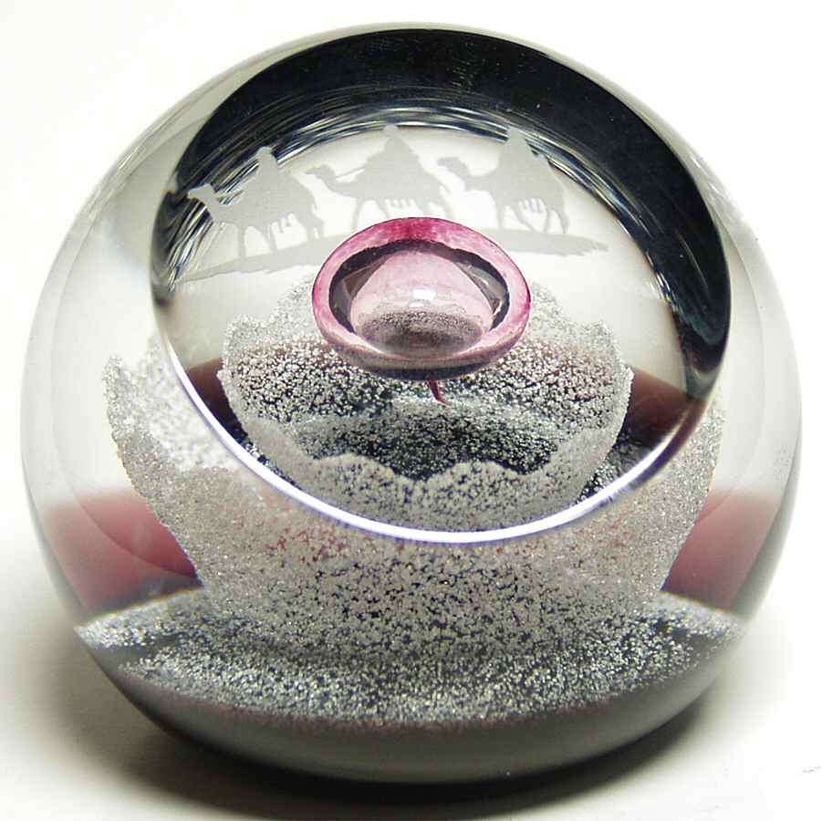 Caithness Paperweight We Three Kings-Frankincense - Boxed by Caithness-1