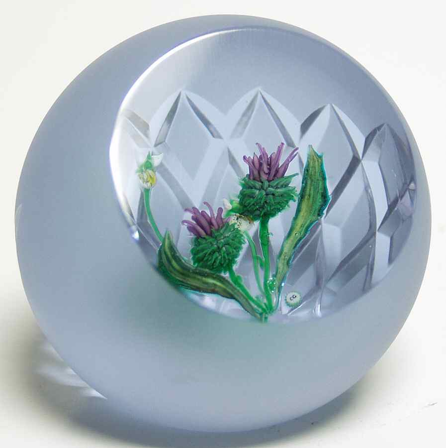 Caithness Paperweight Highland Posey - Bx429 With Box by Caithness-1