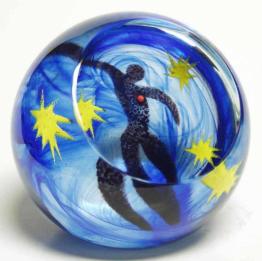 Caithness Paperweight Icarus-Modern Art - No Box by Caithness-1