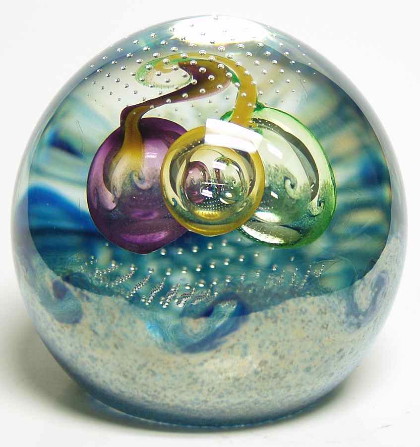 Caithness Paperweight Wave Spinners - Boxed by Caithness-1