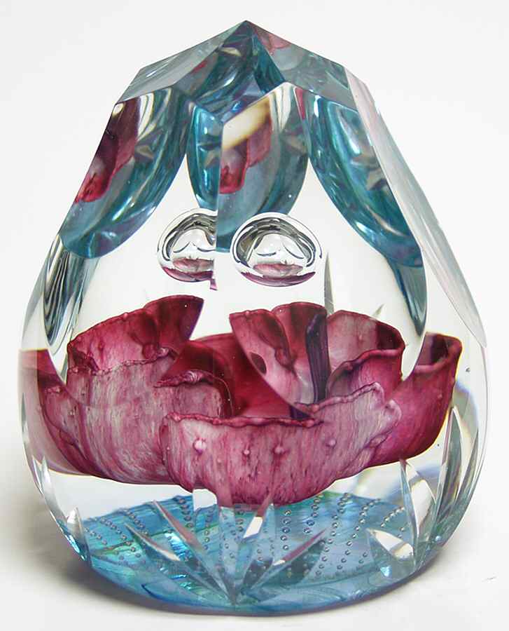 Caithness Paperweight Pansy Passion - Boxed by Caithness-1