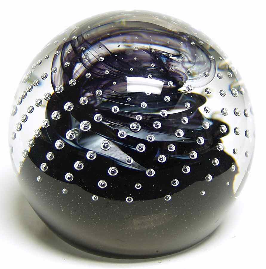 Caithness Paperweight Cauldron-Sable - Boxed by Caithness-1