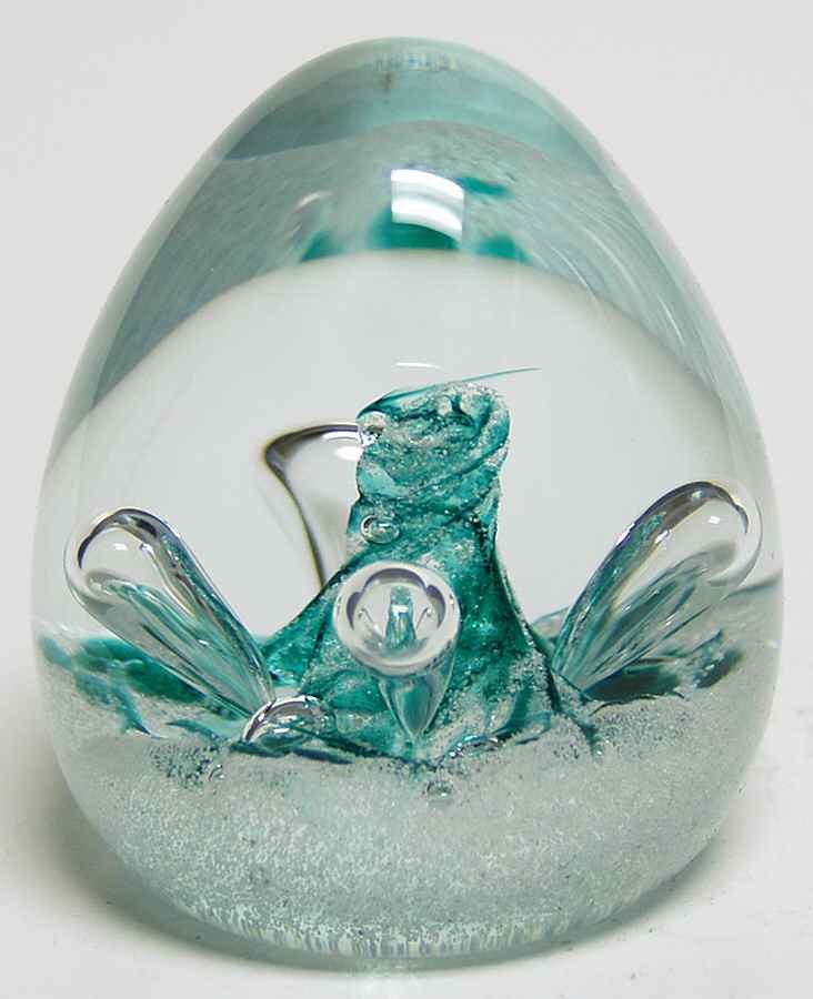 Caithness Paperweight Moonbeam-Green - Boxed by Caithness-1