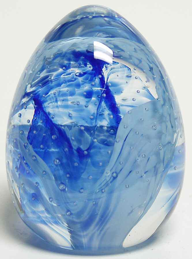 Caithness Paperweight Blessings-Blue - Boxed by Caithness-1
