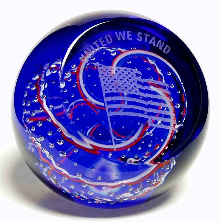 Caithness Paperweight United We Stand W/O Base - No Box by Caithness-1