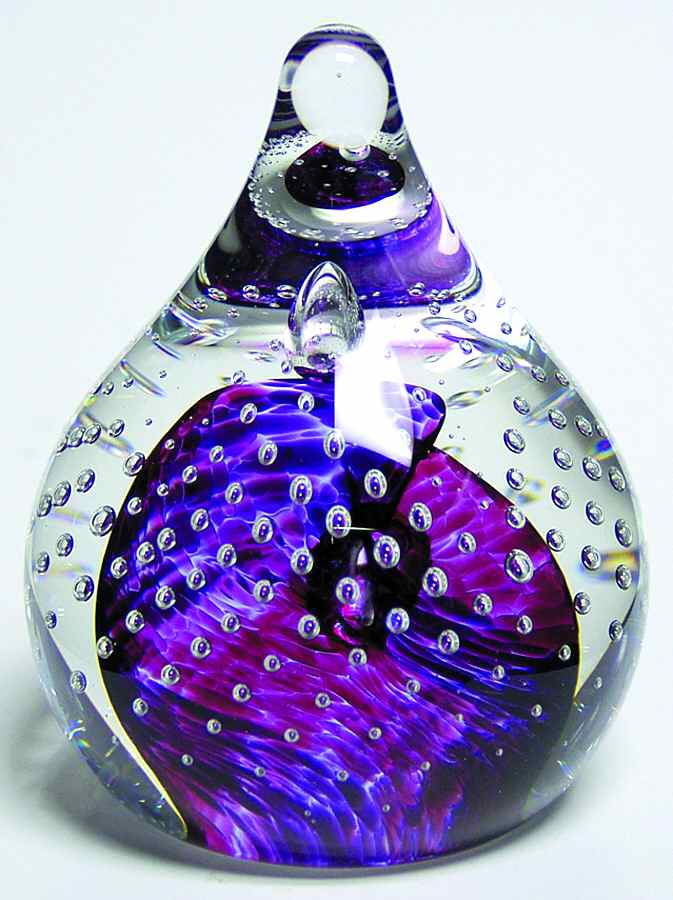Caithness Paperweight Celebrity Fucshia - Boxed by Caithness-1