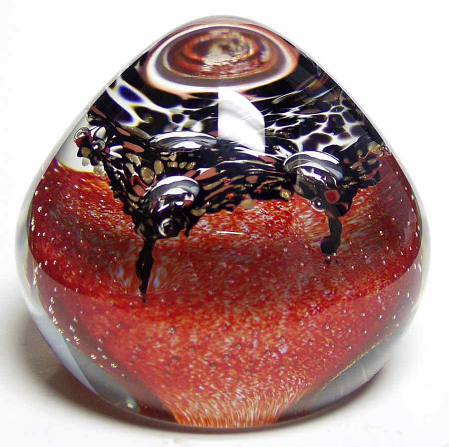 Caithness Paperweight Admirer-Fire - Boxed by Caithness-1