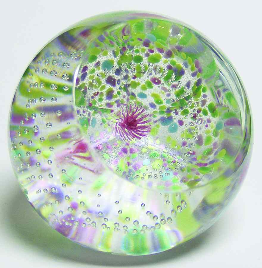 Caithness Paperweight Coral Flower - Boxed by Caithness-1