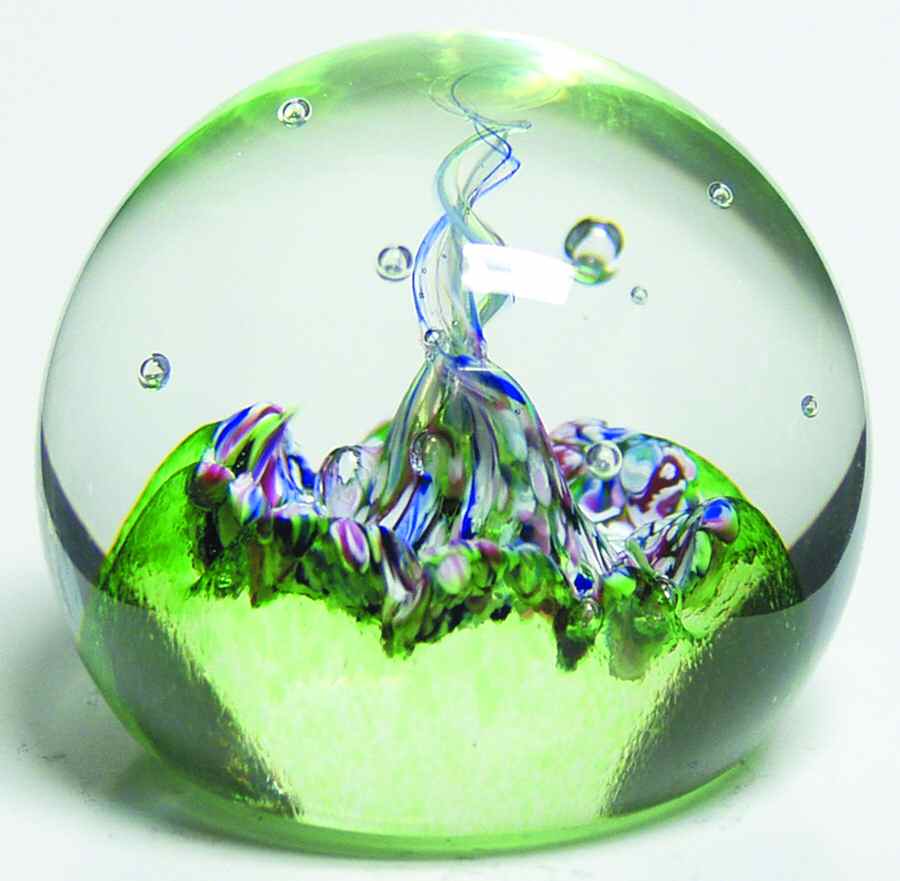 Caithness Paperweight Myriad-Royal Mint - 539 With Box by Caithness-1