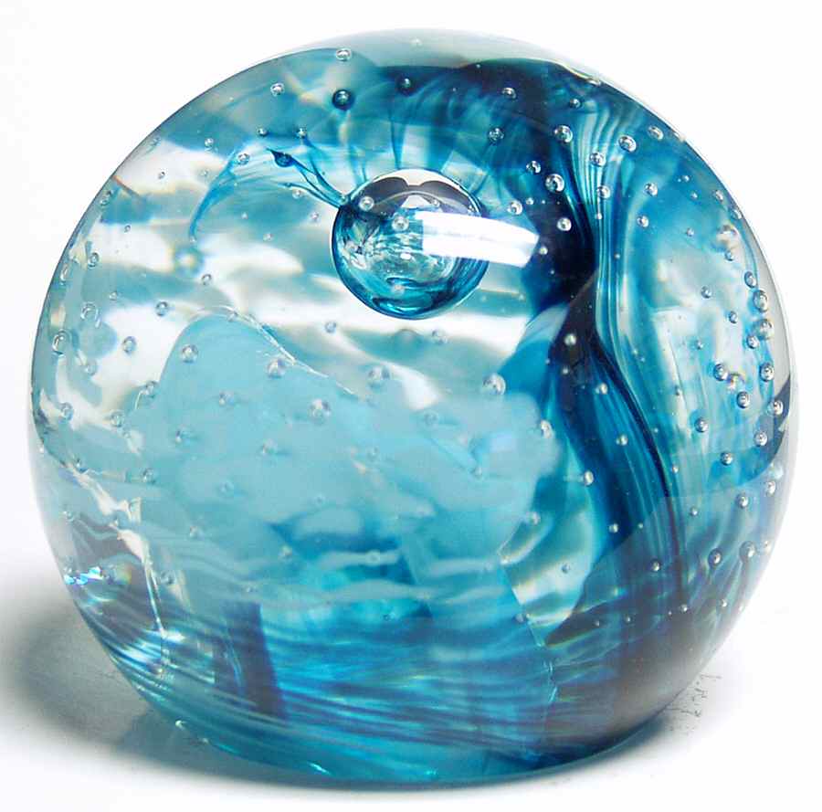 Caithness Paperweight Journey-Aqua - No Box by Caithness-1