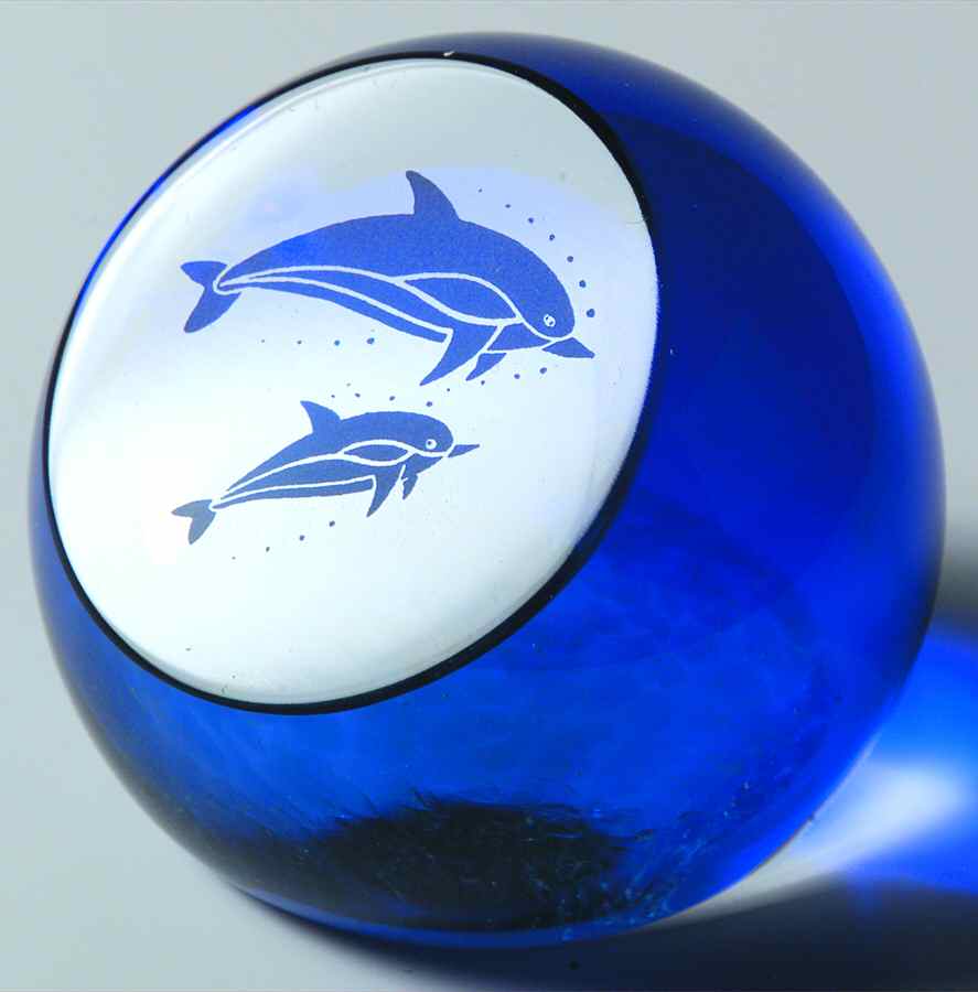 Caithness Paperweight Dolphins - No Box by Caithness-1