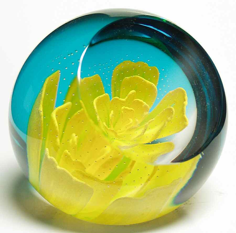 Caithness Paperweight World Assoc Of Flower Arrangers - Boxed by Caithness-1