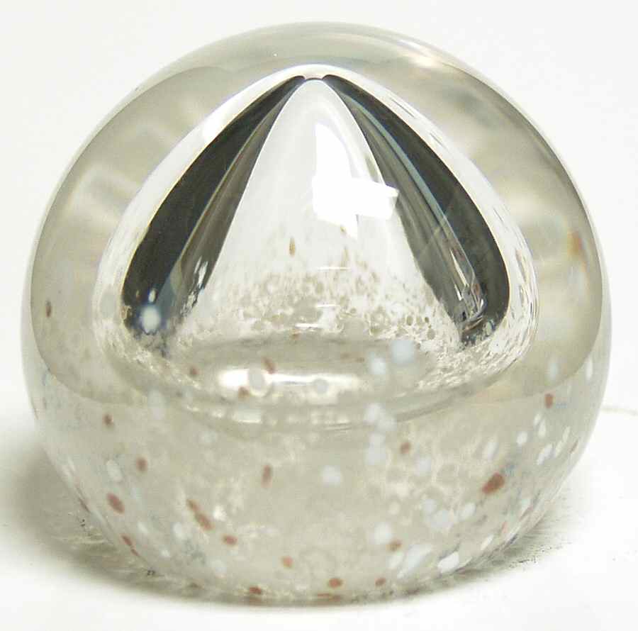 Caithness Paperweight Grace Round Ivory - No Box by Caithness-1
