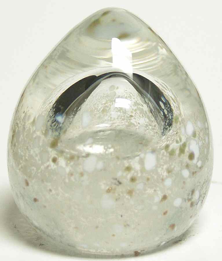 Caithness Paperweight Grace Domed Ivory - Boxed by Caithness-1