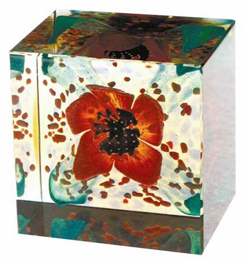 Caithness Paperweight Alfresco-Red - Nb695, No Box by Caithness-1