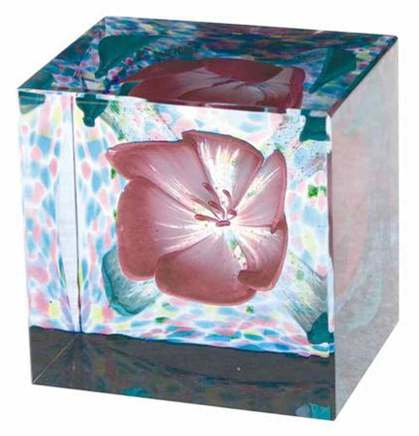 Caithness Paperweight Alfresco-Pink - Nb696, No Box by Caithness-1