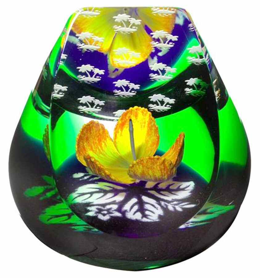 Caithness Paperweight Aloha - With Box Bx703 by Caithness-1