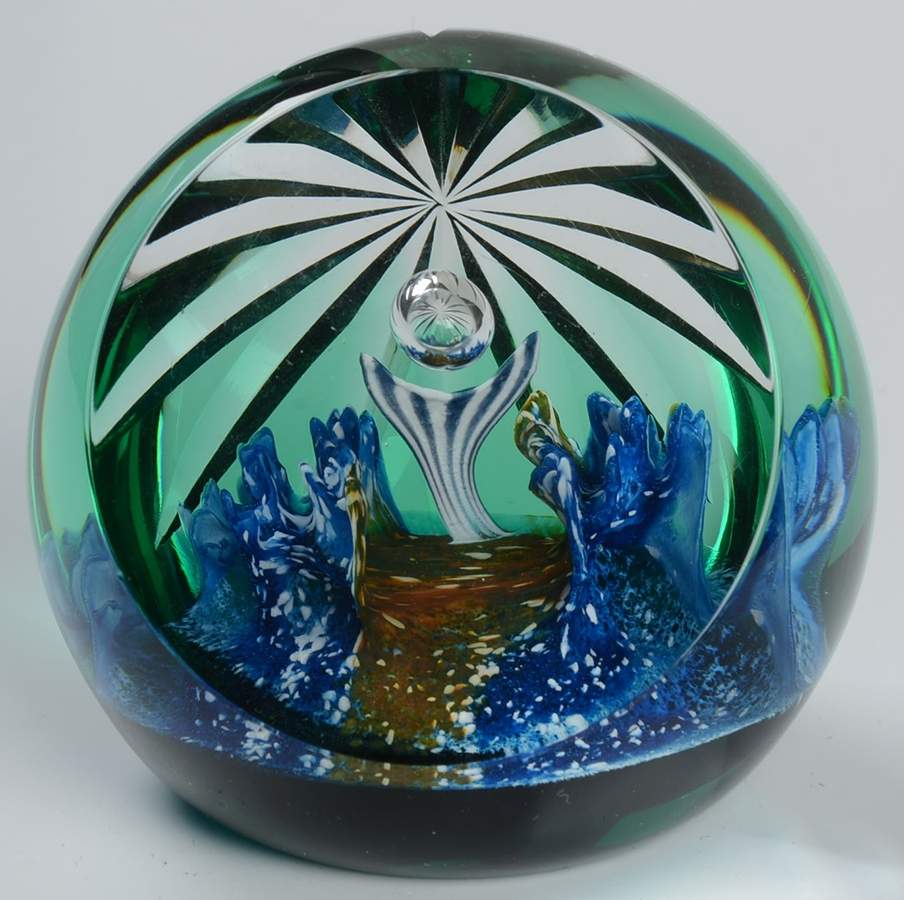 Caithness Paperweight The Red Sea - Nb760, No Box by Caithness-1